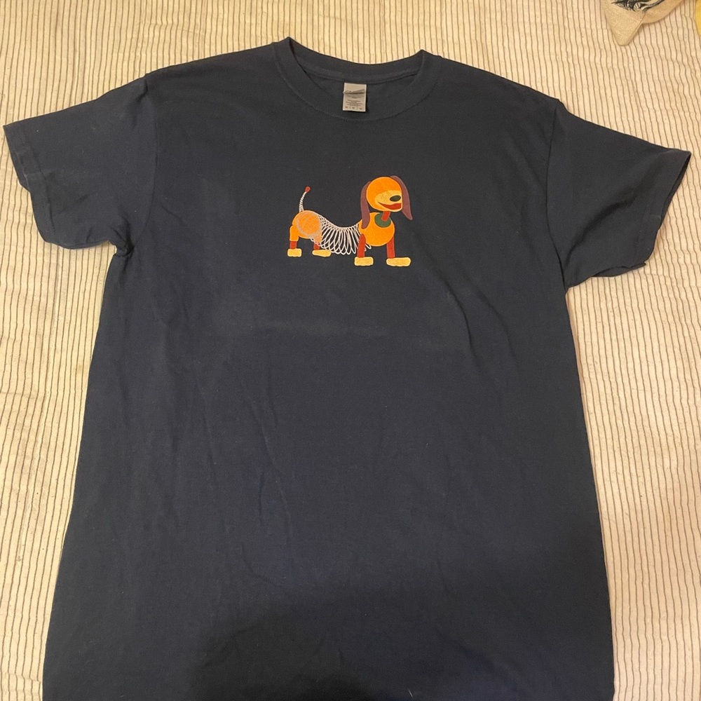 Slinky, dog toy story, Disney Pixar T-shirt, size medium
